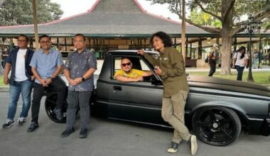 Gaharnya Si Gagak Rimang, Sedan Pickup Flat Deck Lucky Draw Kustomfest 2023