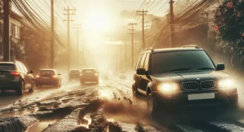 Cara Menghadapi Jalan Rusak Dan Berlubang Ketika Musim Hujan