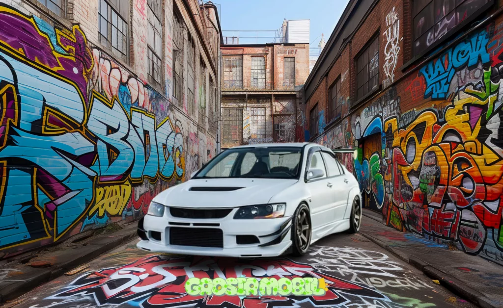 mobil jdm Mitsubishi Lancer Evolution