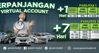 Grosir Mobil Kini Menyediakan Layanan Perpanjangan Masa Pembayaran Pelunasan Unit Per September 2024!