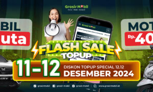 Flash Sale Top Up Grosir Mobil