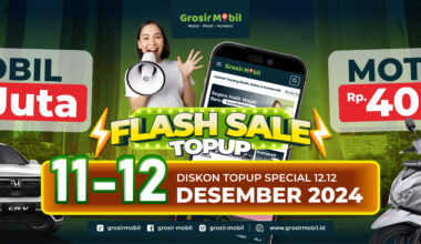 Flash Sale Top Up Grosir Mobil