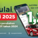 Pajak Unit Grosirmobil.id Menjadi 1.2%