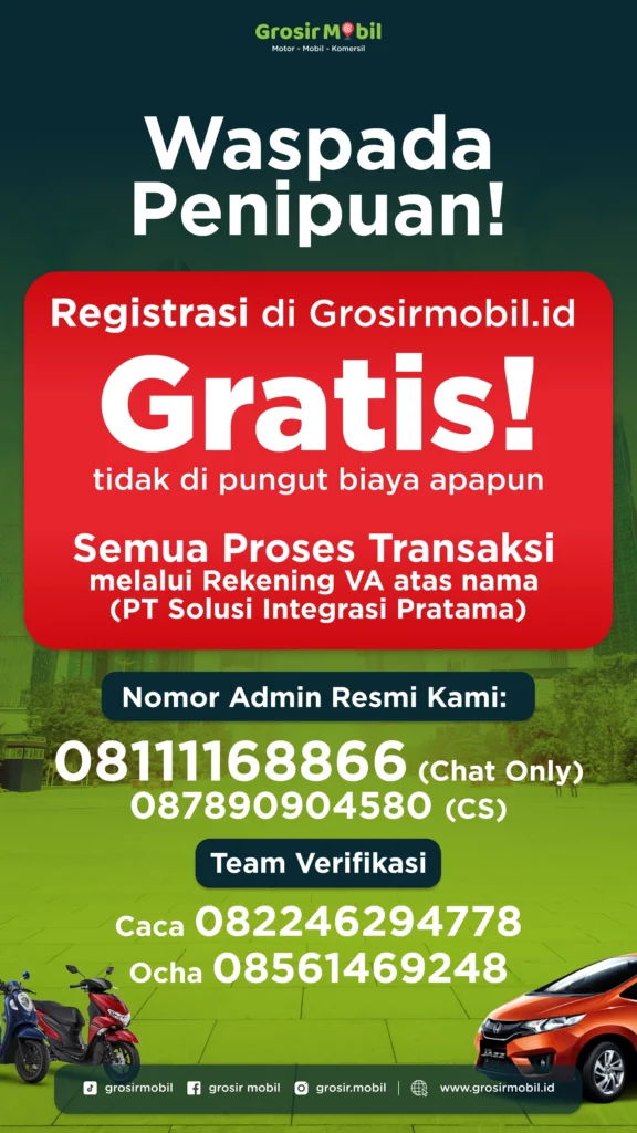 Waspada Penipuan Mengatasnamakan Grosirmobil.id