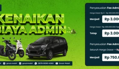biaya admin grosir mobil