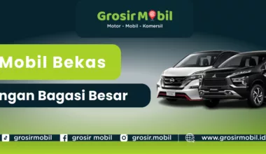 mobil bekas dengan bagasi besar