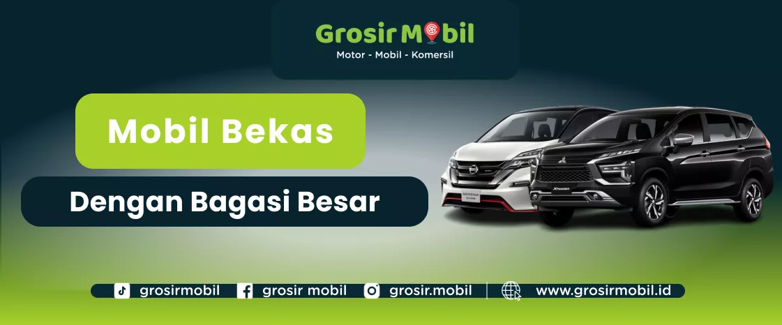 mobil bekas dengan bagasi besar