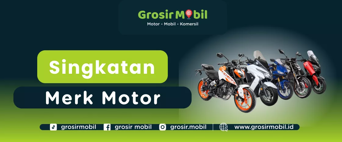 singkatan merk motor