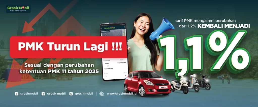 pmk grosir mobil turun