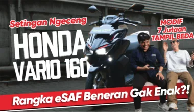 Modifikasi Honda Vario 160 CBS 2022