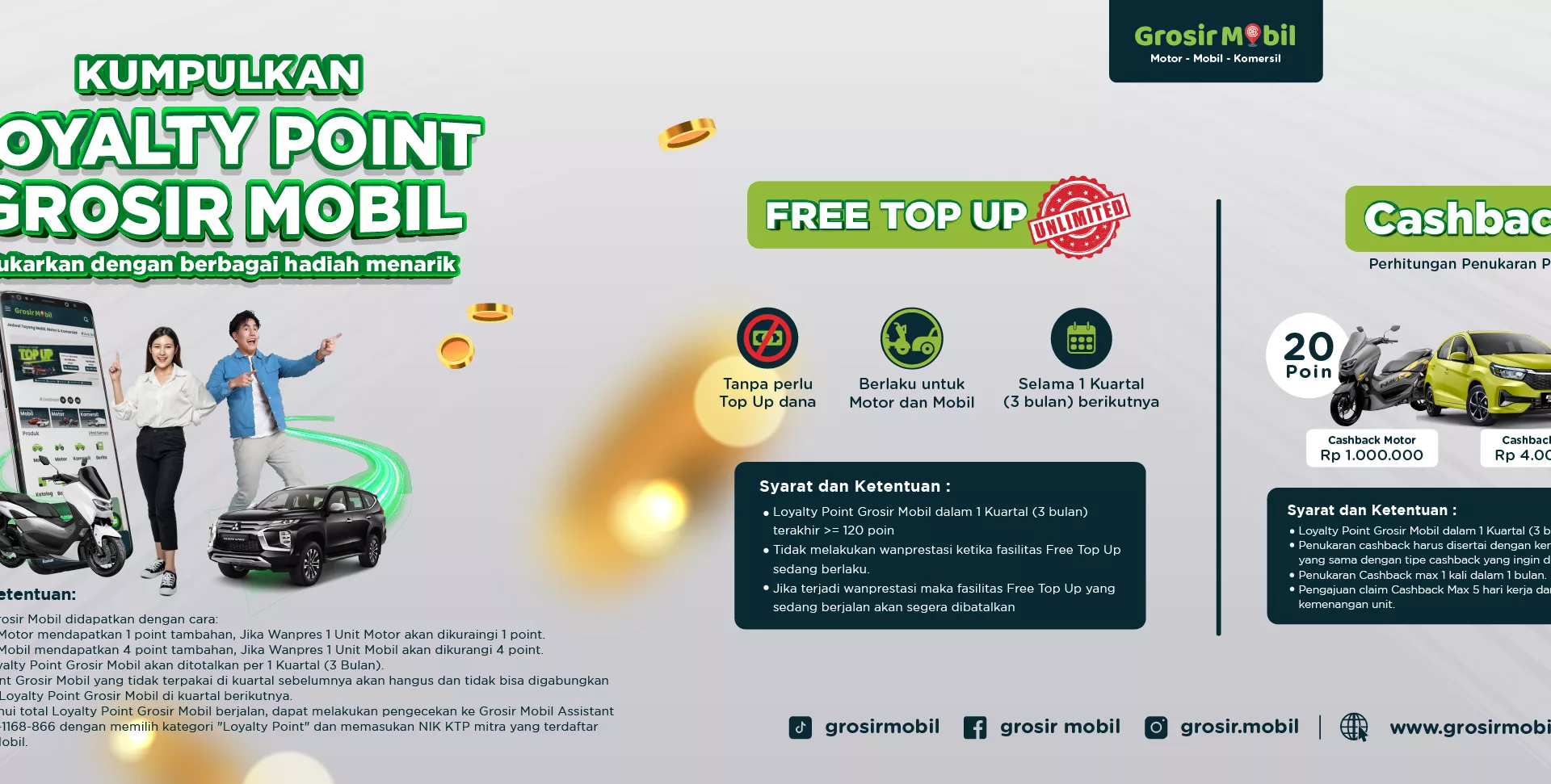 Loyalty Point Grosir Mobil