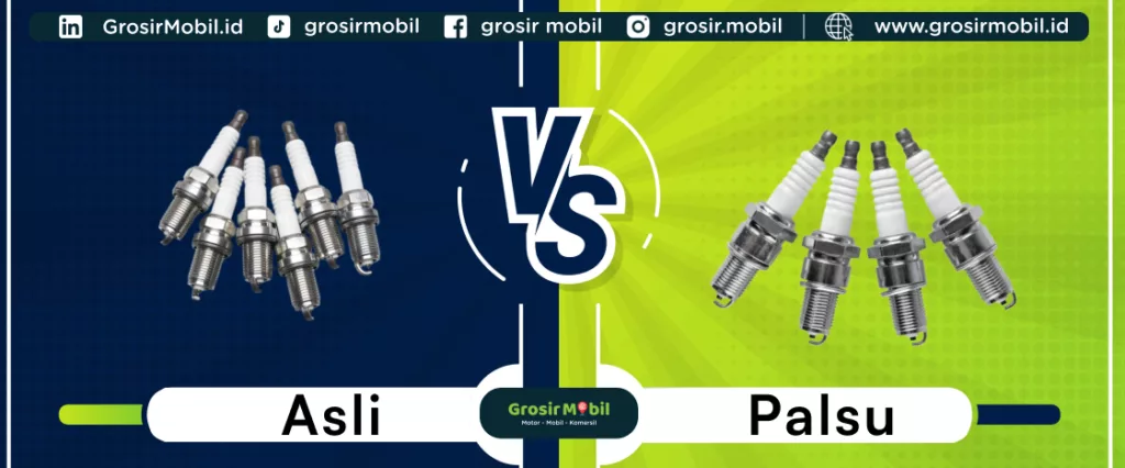 Perbedaan Busi Asli dan Palsu