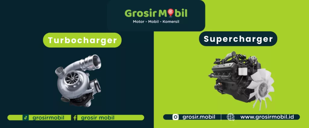 perbedaan turbocharger dan supercharger