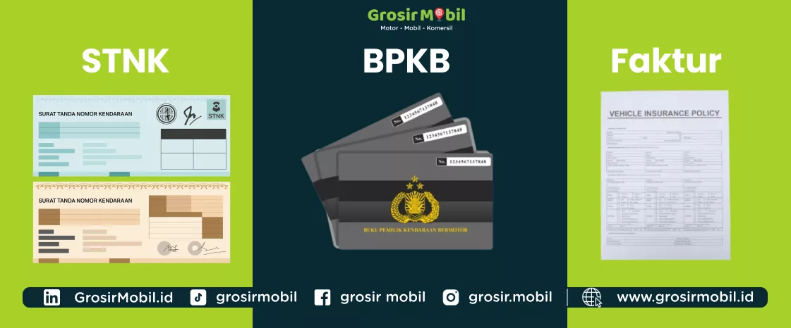 Perbedaan STNK, BPKB, dan Faktur