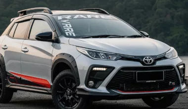 toyota yaris keykers