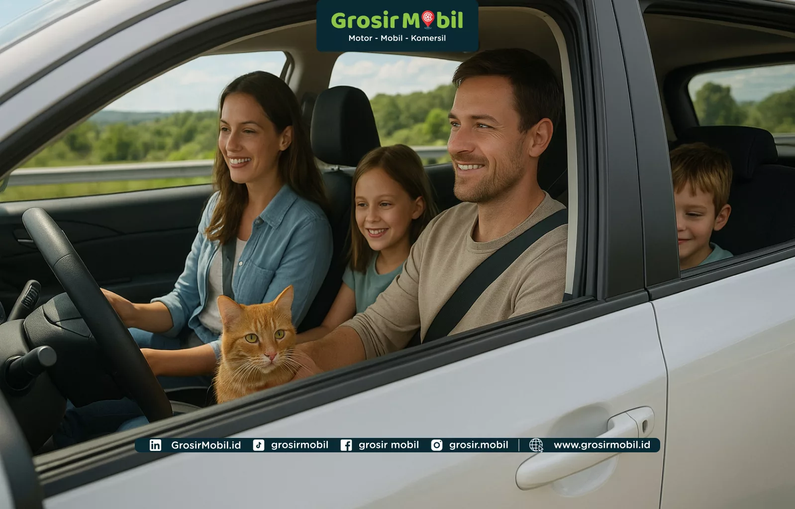 Membawa Hewan Peliharaan di Mobil