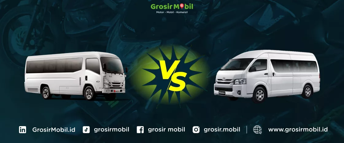 Bedanya Elf dan Hiace