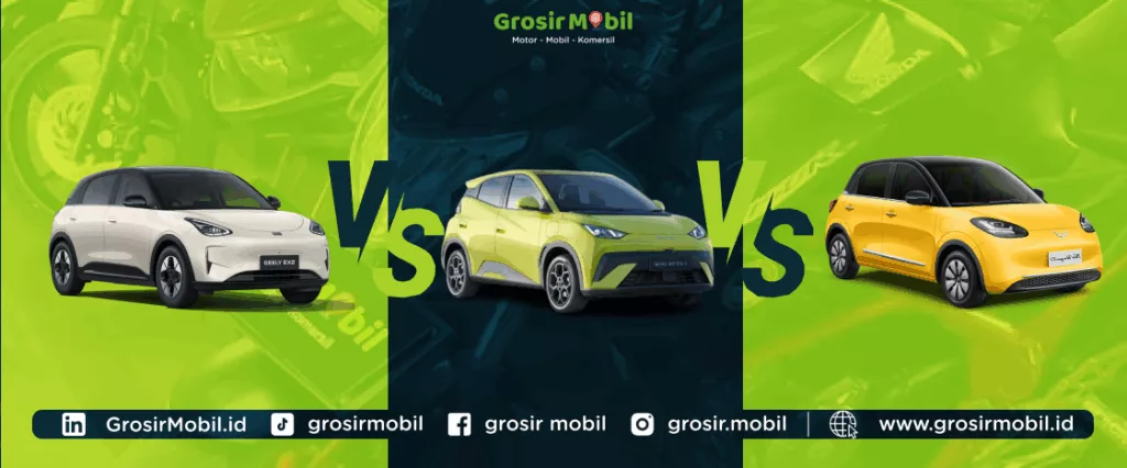 Geely EX2 Max vs BYD Atto 1 vs Wuling Binguo EV