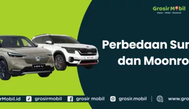 Perbedaan Sunroof dan Moonroof