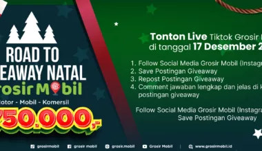 Road to Giveaway Natal Grosir Mobil