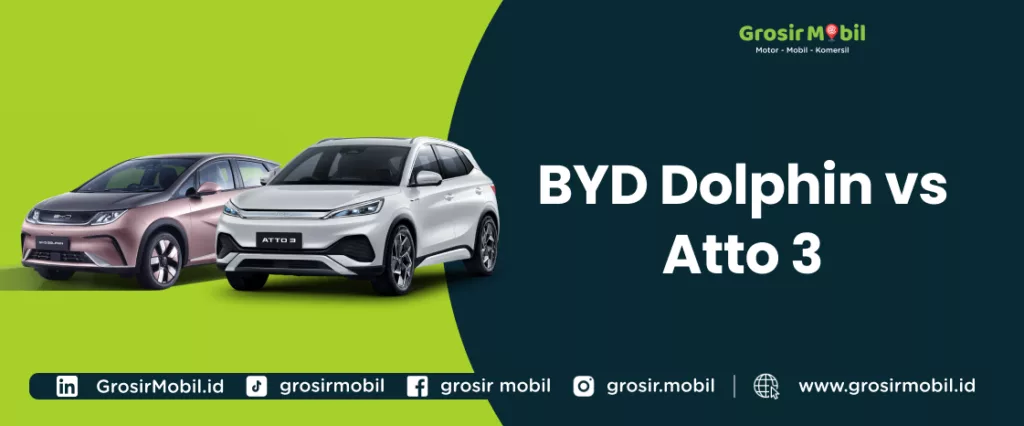 BYD Dolphin vs Atto 3