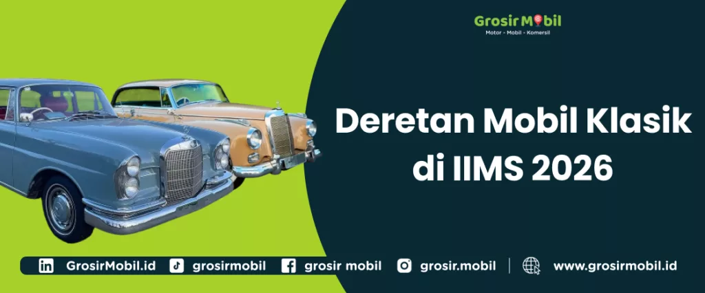 Deretan mobil klasik di IIMS 2026