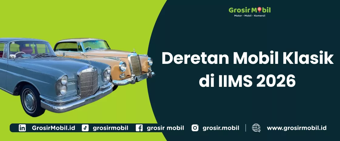 Deretan mobil klasik di IIMS 2026