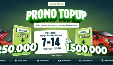 Promo Top Up Grosir Mobil Februari