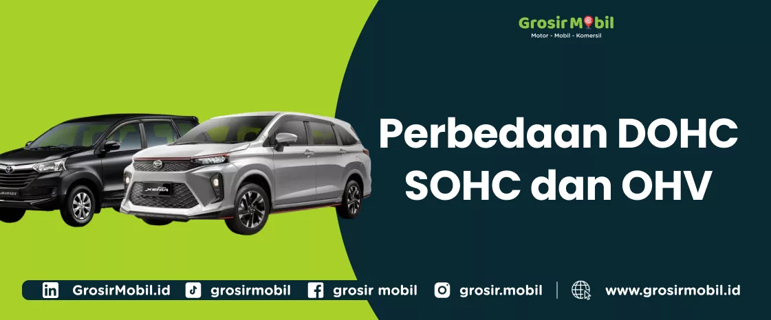 Perbedaan DOHC SOHC dan OHV
