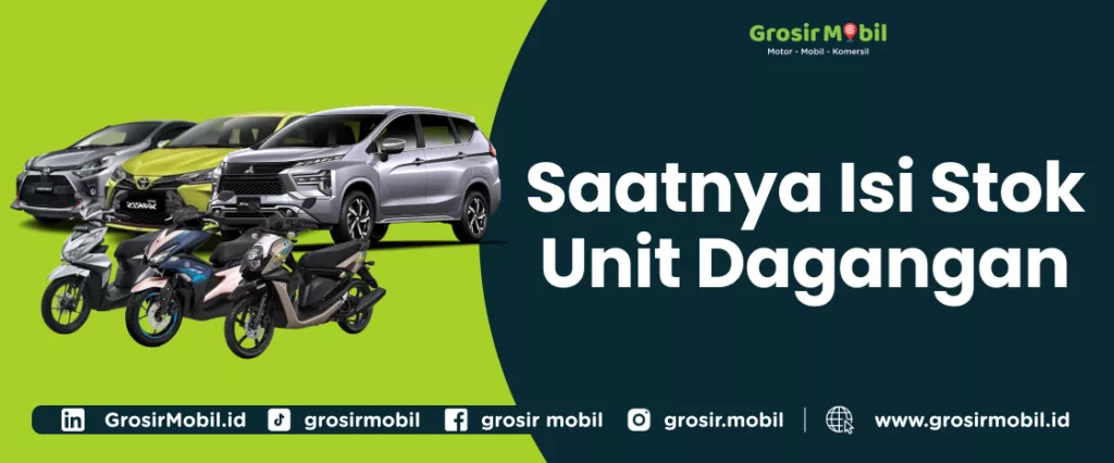 pedagang mokas isi stok unit