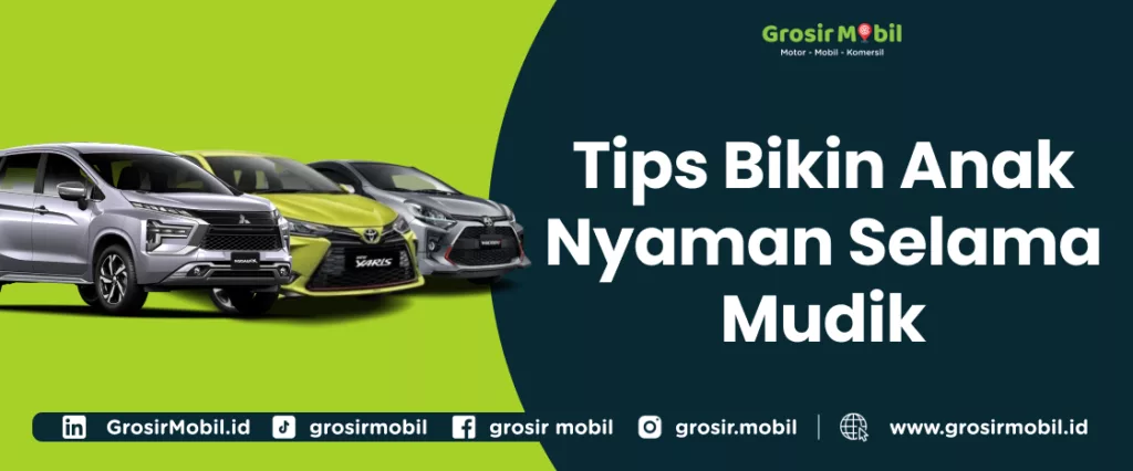 Tips Bikin Anak Nyaman Selama Mudik