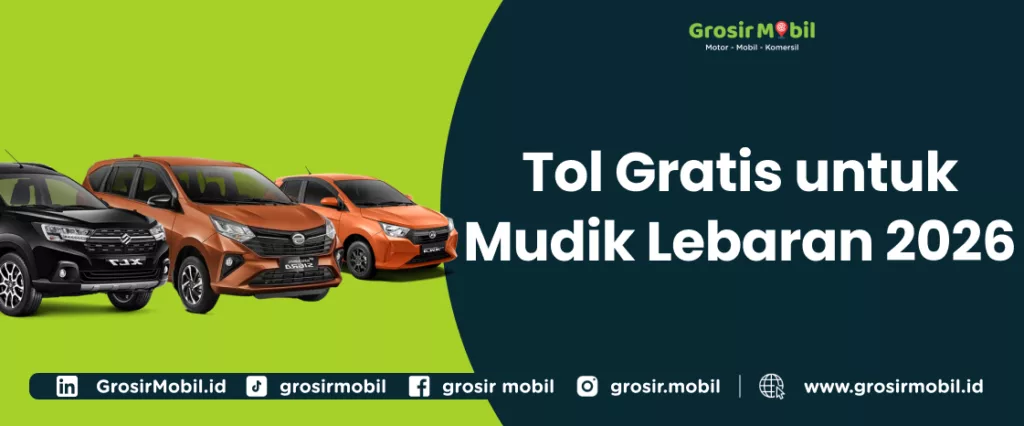 Tol Gratis untuk Mudik Lebaran 2026