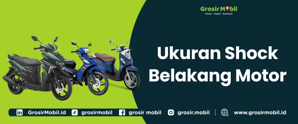 Ukuran Shock Belakang Motor
