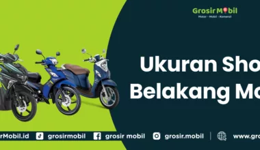 Ukuran Shock Belakang Motor