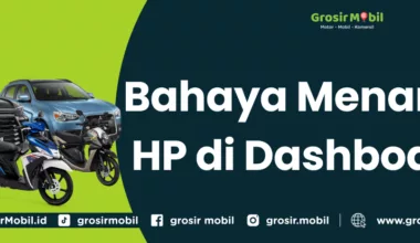 Bahaya Menaruh HP di Dashboard