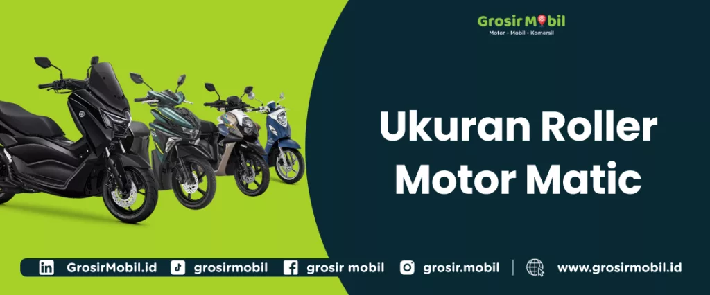 Daftar Ukuran Roller Motor Matic