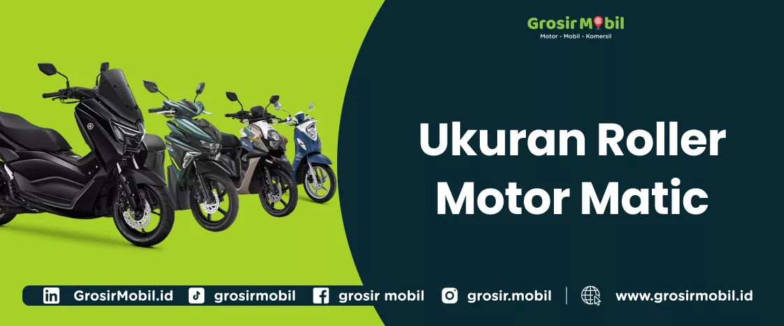 Daftar Ukuran Roller Motor Matic