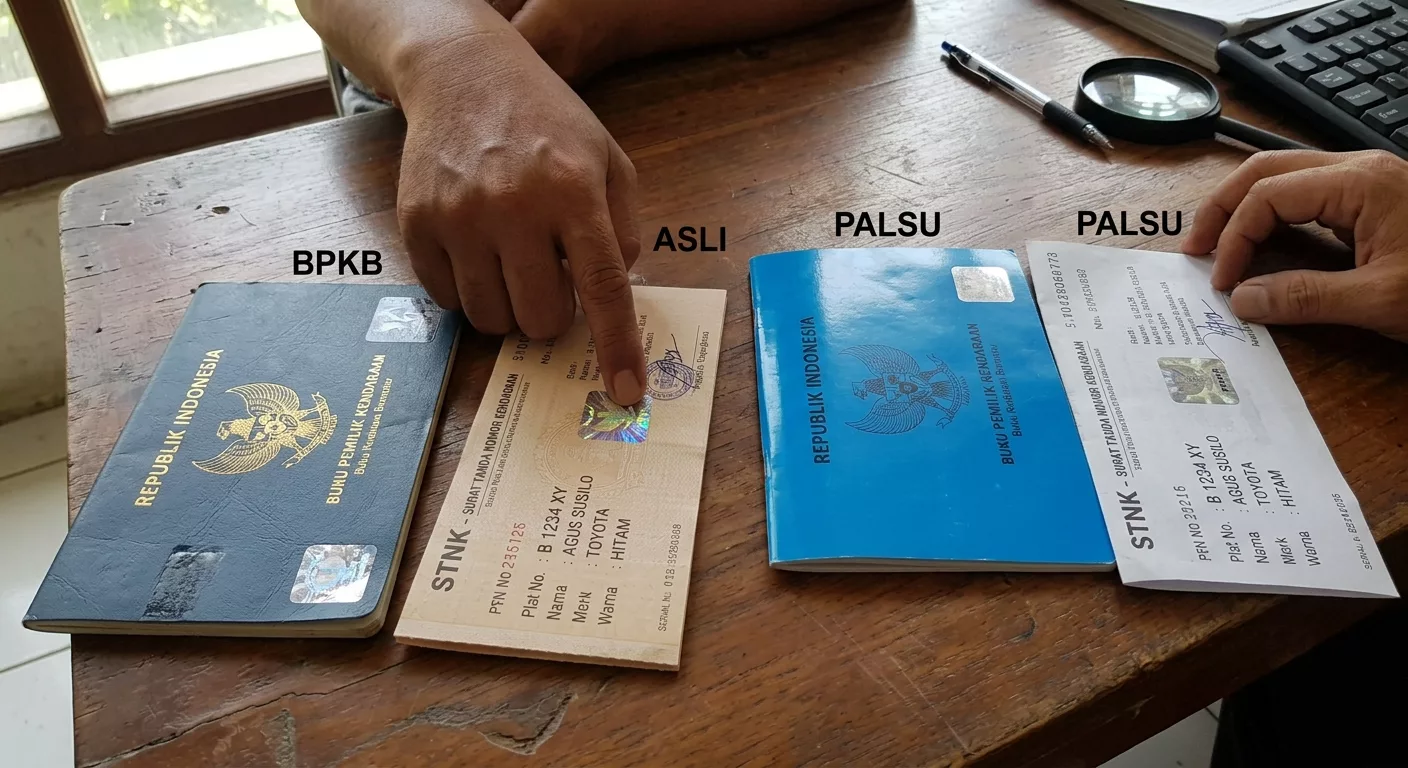 Cara Cek BPKB dan STNK Asli atau Palsu