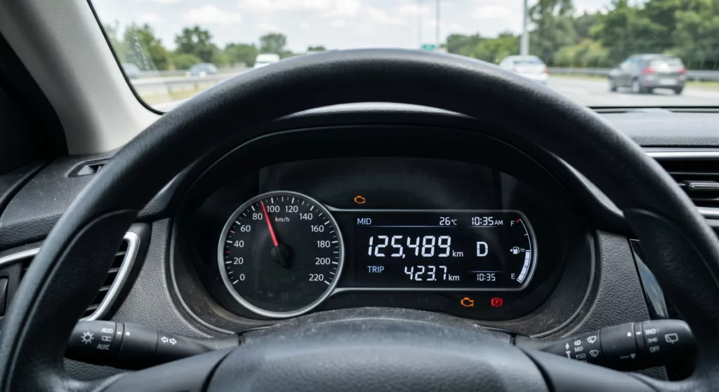 Odometer Mobil