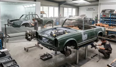 menghitung biaya perbaikan mobil bekas
