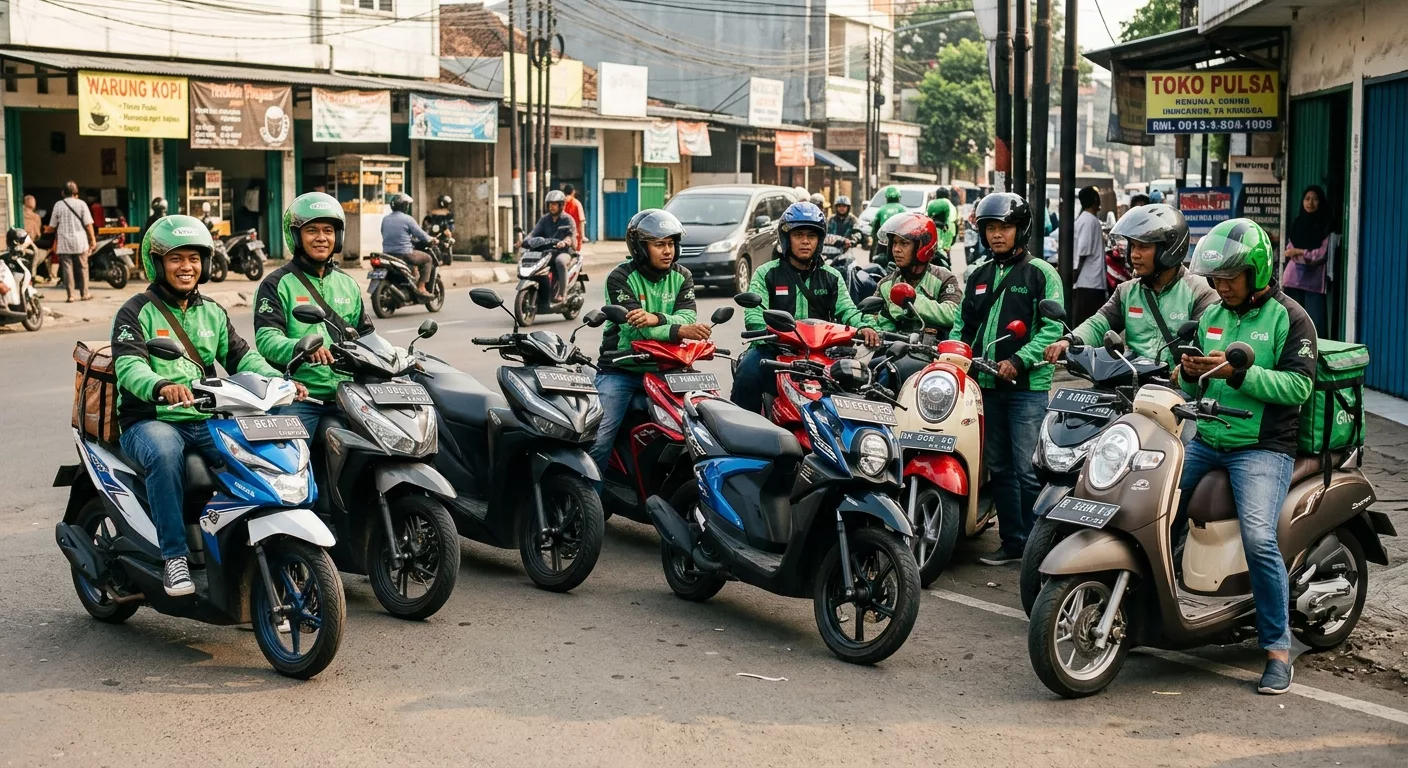 motor bekas terbaik untuk ojek online