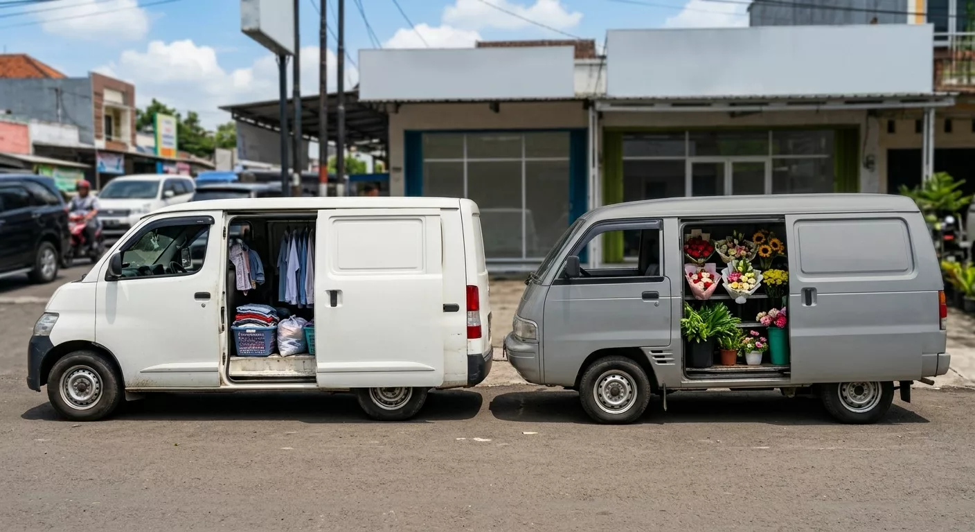 Mobil Bekas untuk Usaha Laundry dan Florist