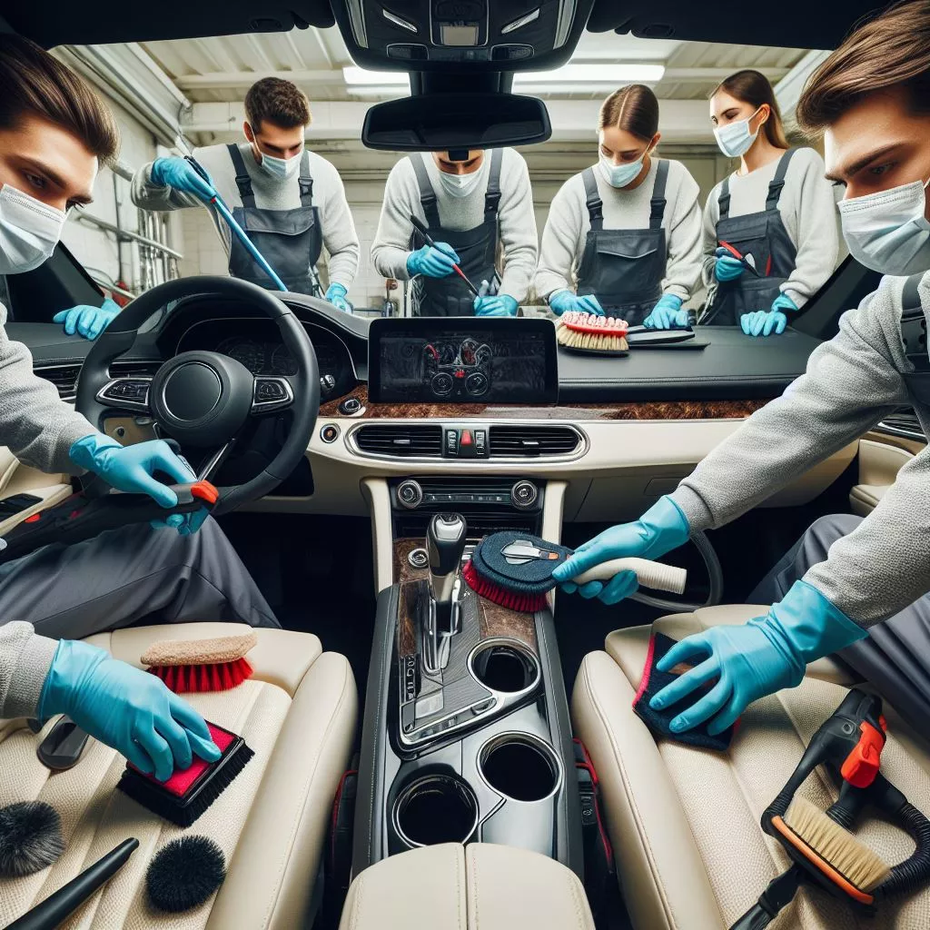 Detailing Interior Mobil